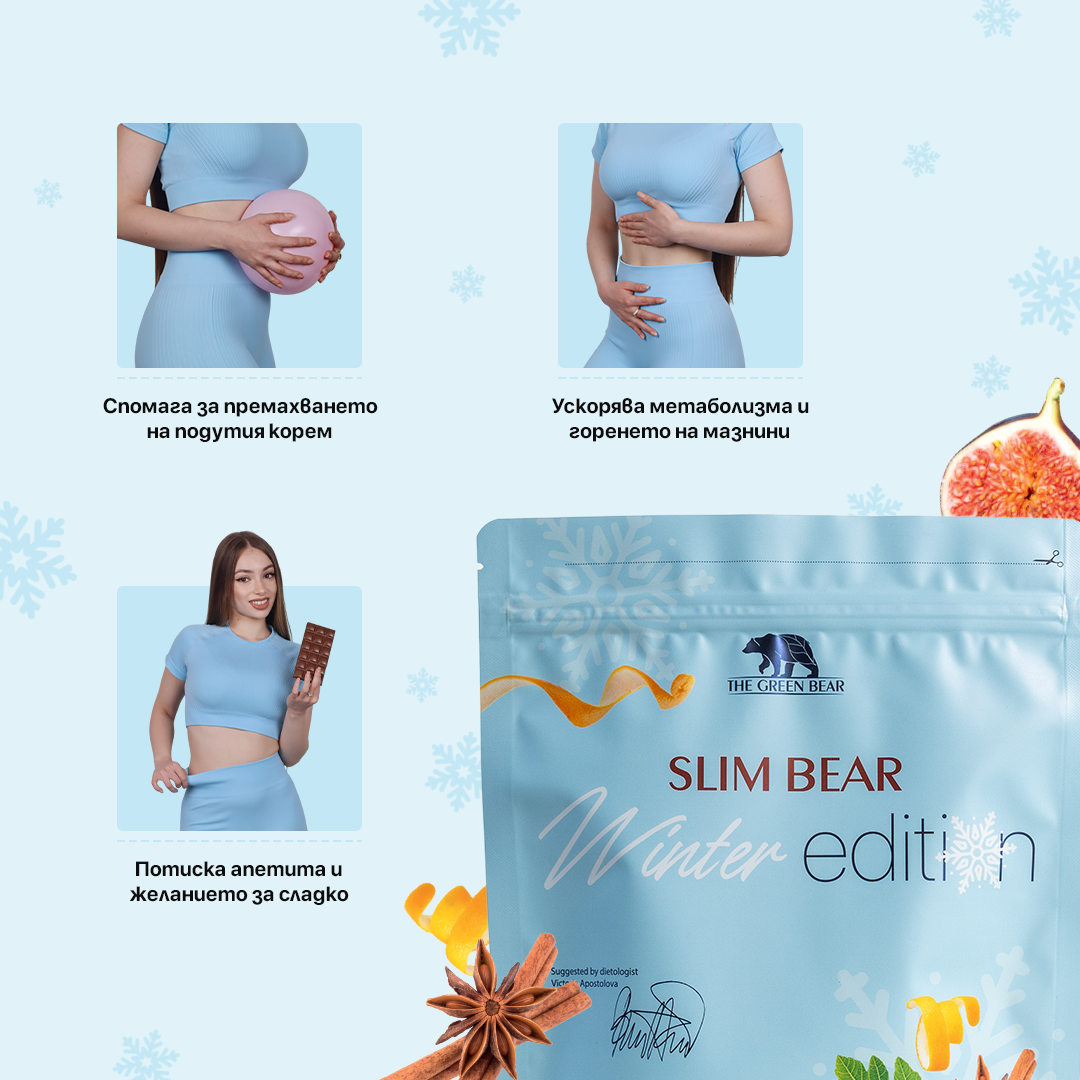 Зимен чай Slim Bear – Winter Edition 160гр